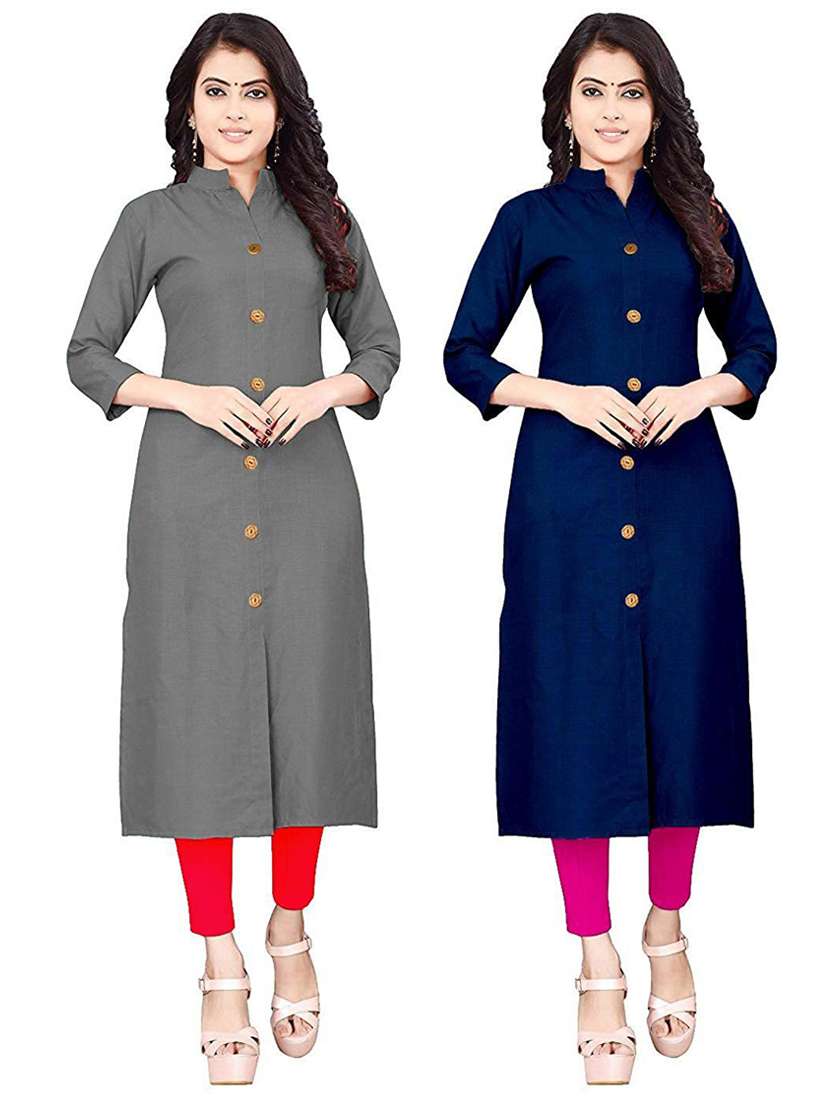 women's straight kurta - 18594547 - Zoom Image - 0