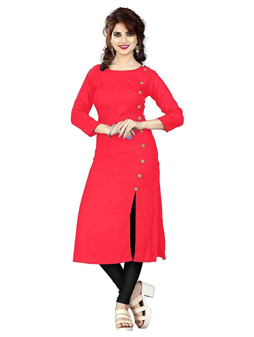 women's front slit kurta
