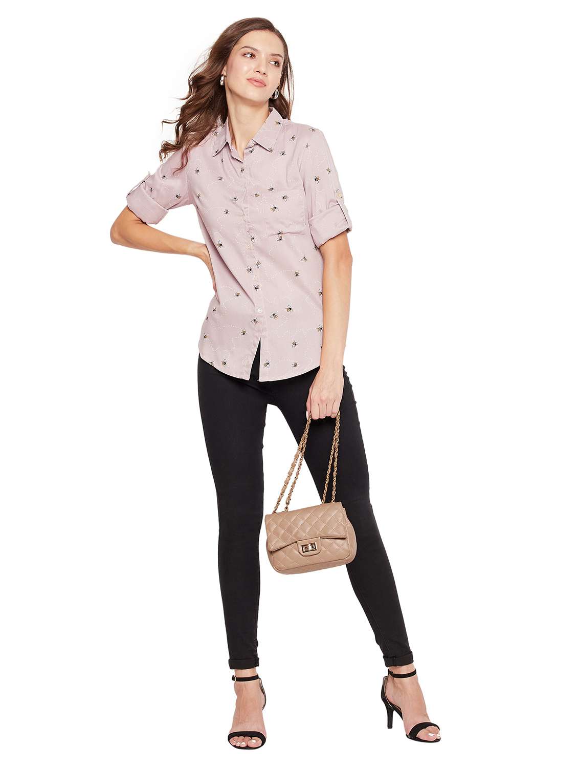 printed regular shirt - 18601313 - Standard Image - 3