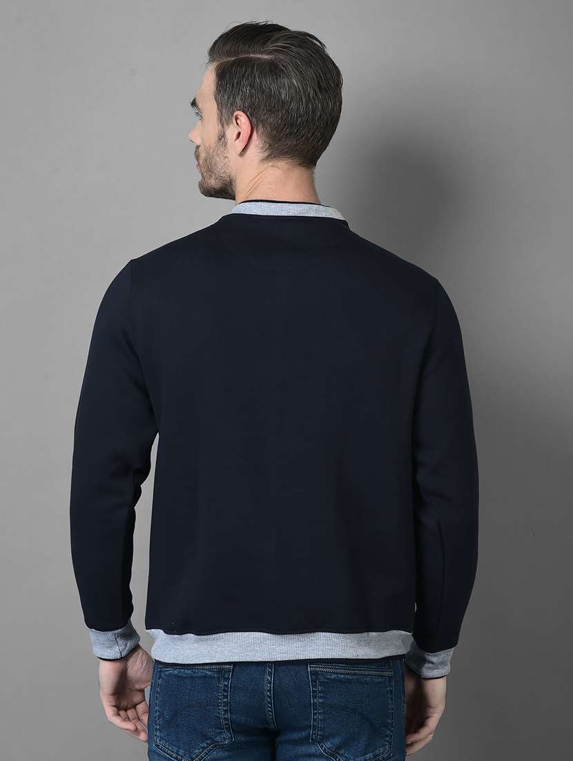 mens front print sweatshirt - 18601503 -  Standard Image - 3