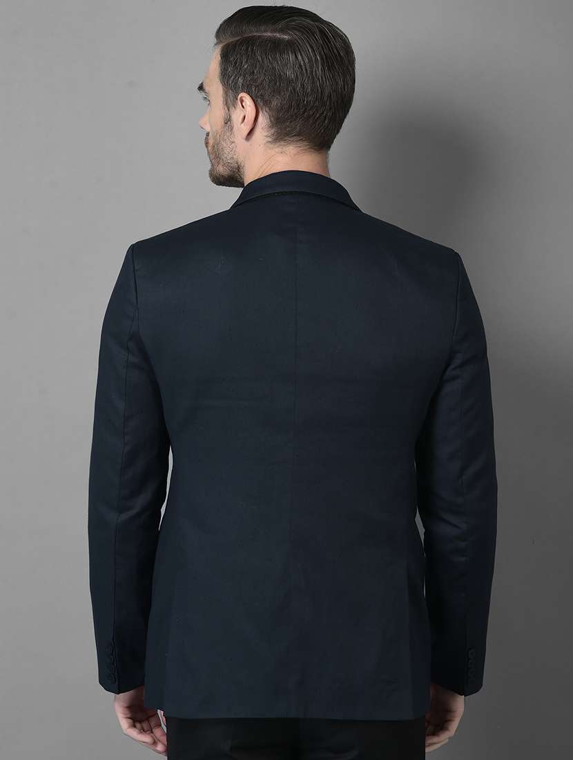 solid single breasted casual blazer - 18601517 -  Standard Image - 3