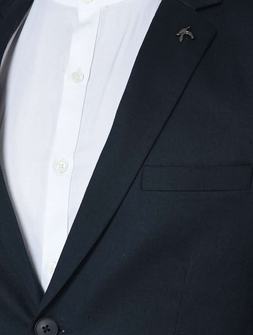 solid single breasted casual blazer - 18601517 -  Standard Image - 5