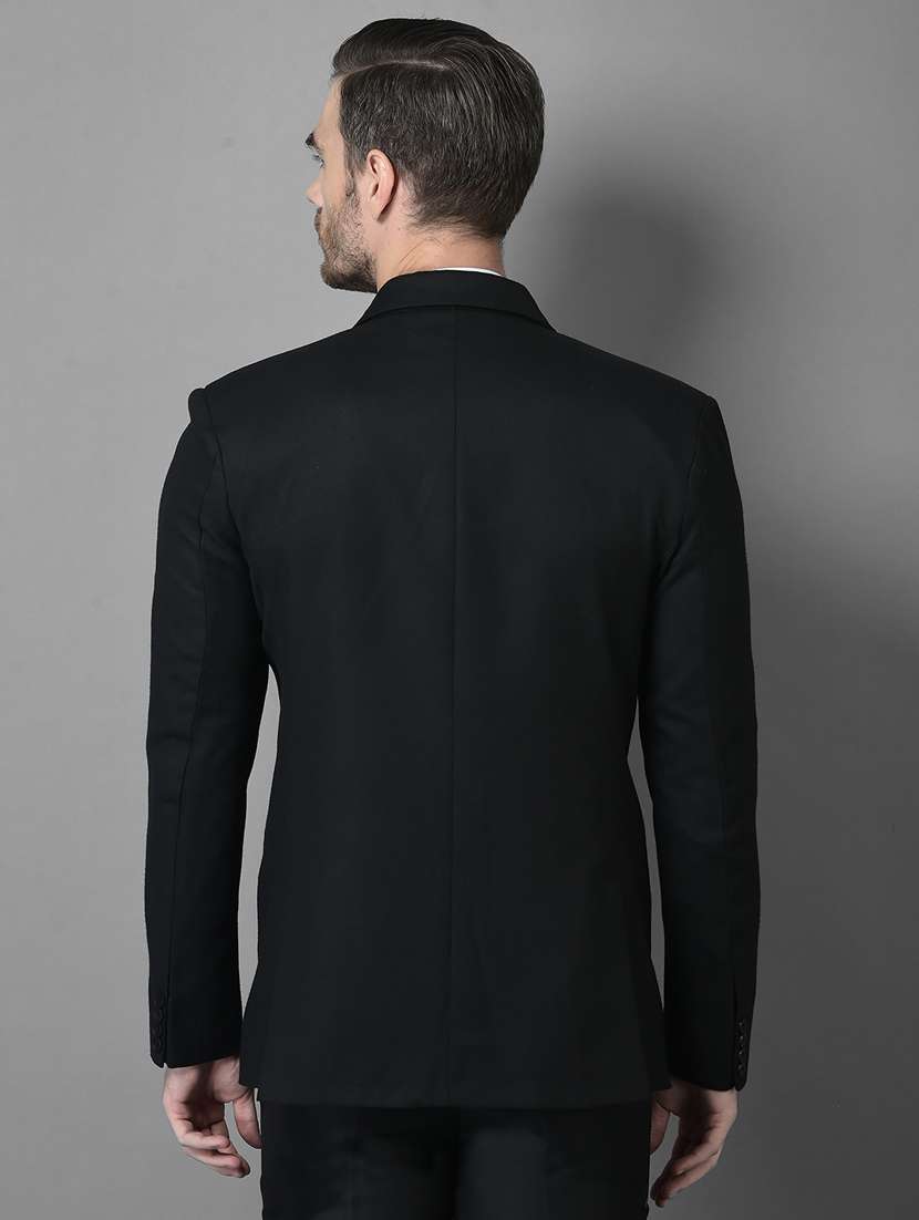 solid single breasted casual blazer - 18601518 -  Standard Image - 3