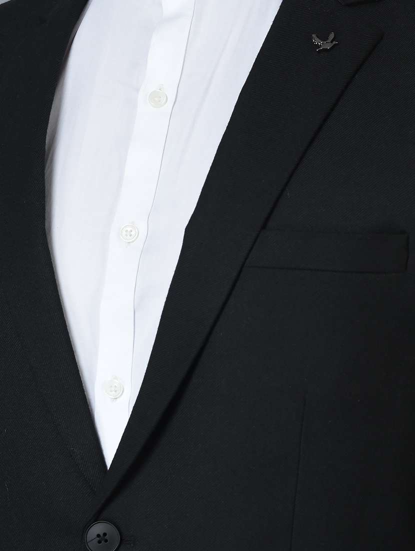 solid single breasted casual blazer - 18601518 -  Standard Image - 5