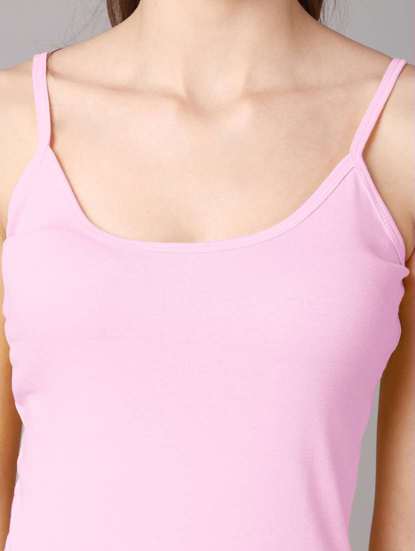 pack of 2 solid camisole - 18601663 - Standard Image - 5