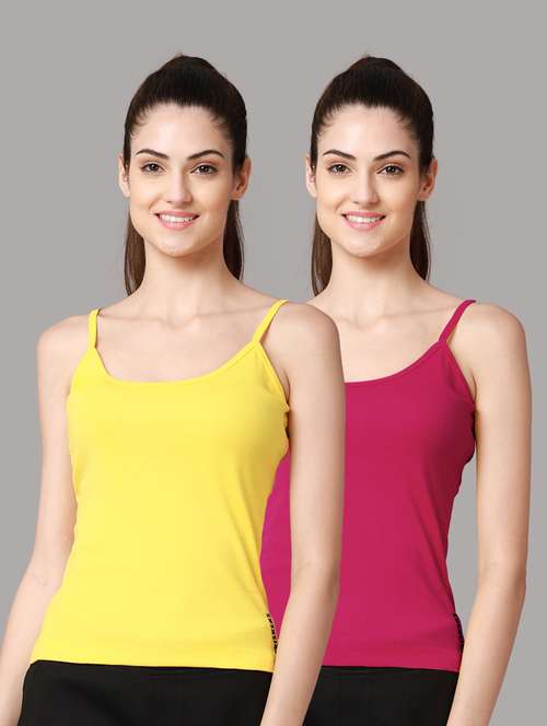 pack of 2 solid camisole - 18601720 -  Standard Image - 0