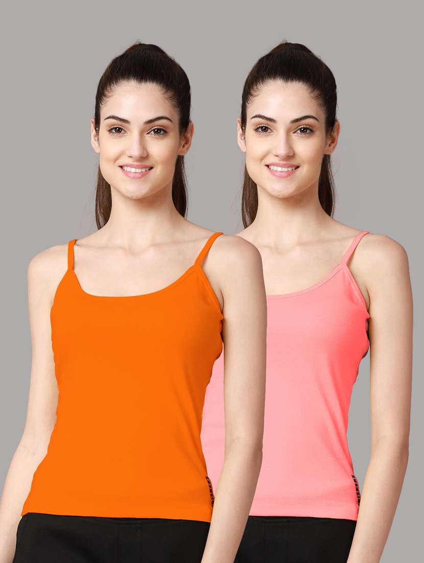 pack of 2 solid camisole 