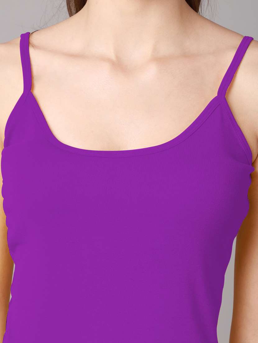 pack of 2 solid camisole  - 18601751 -  Standard Image - 5