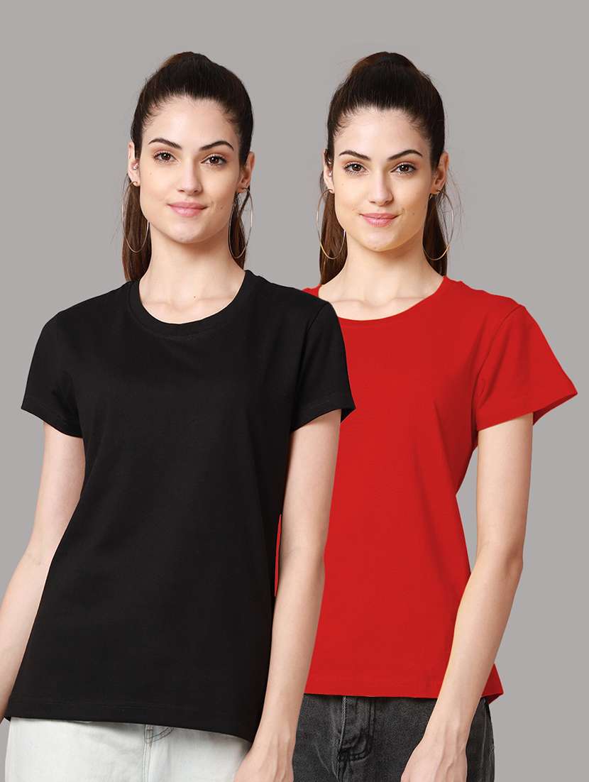 women's t-shirt combo - 18601819 -  Zoom Image - 0