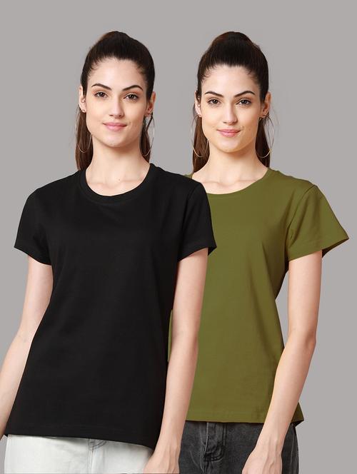 pack of 2 solid regular tee - 18601832 -  Standard Image - 0