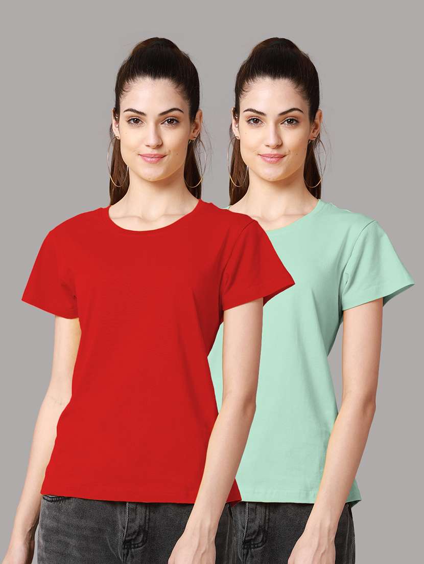 women's t-shirt combo - 18601844 -  Zoom Image - 0
