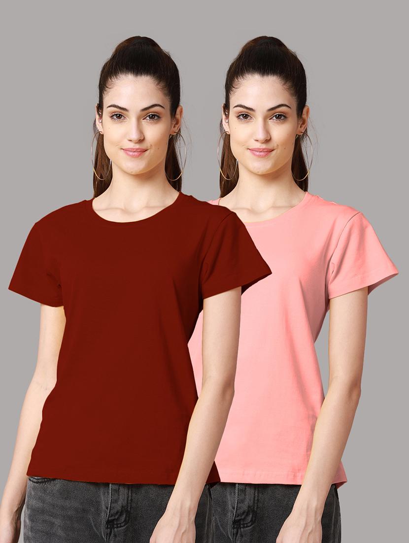 women's t-shirt combo - 18601906 - Zoom Image - 0