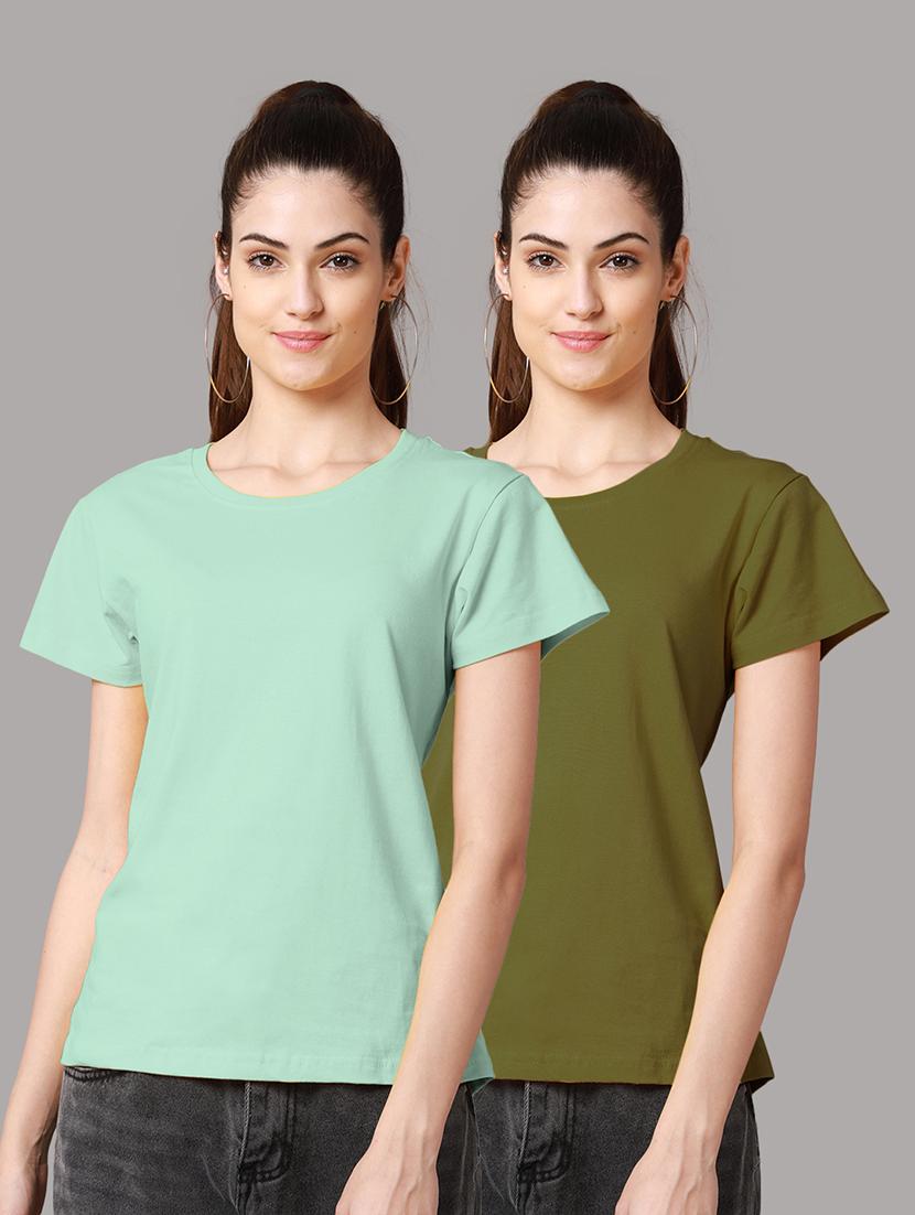 women's t-shirt combo - 18601923 -  Zoom Image - 0