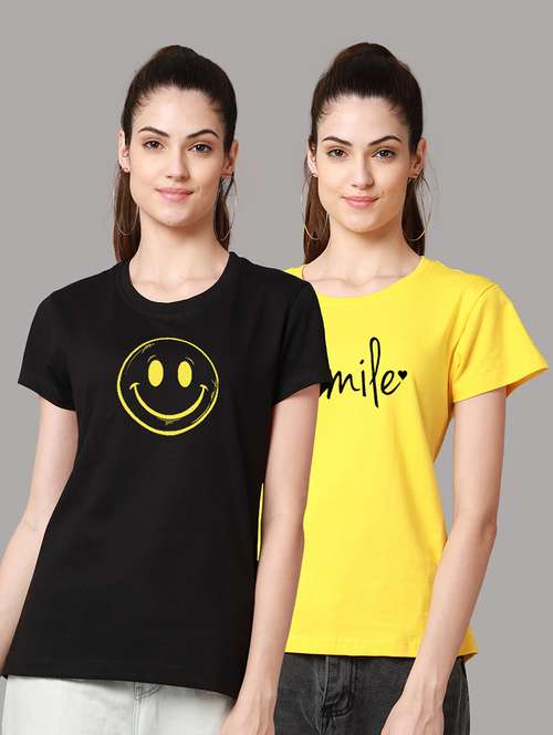 pack of 2 graphic regular tee - 18601939 - Standard Image - 0