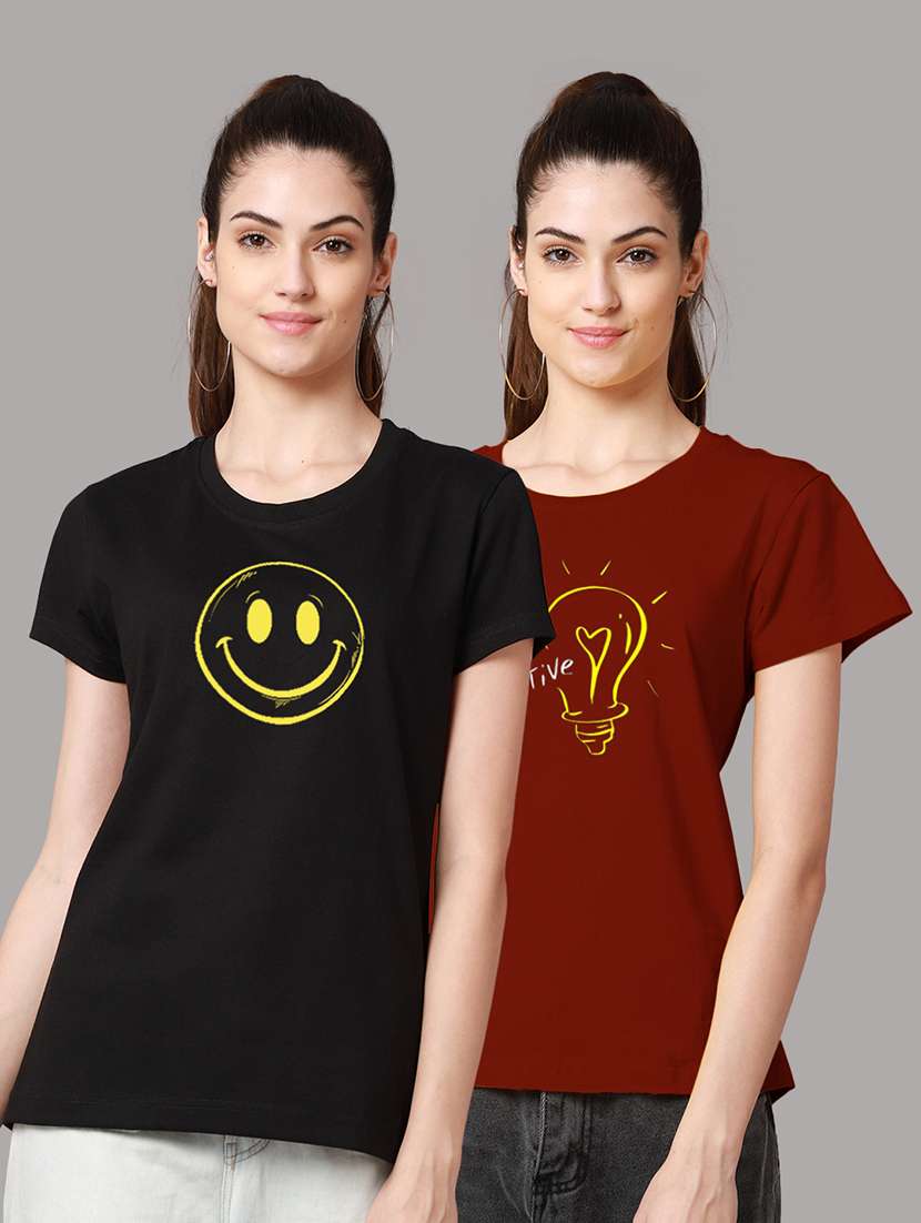 pack of 2 graphic regular tee