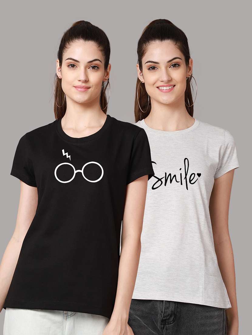 pack of 2 graphic regular tee