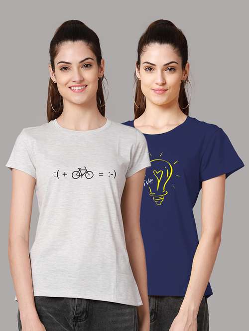 pack of 2 graphic regular tee - 18601961 -  Standard Image - 0