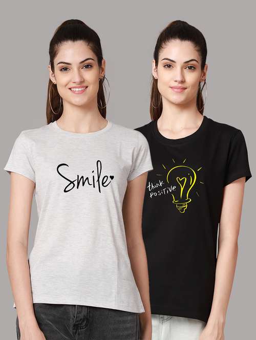 pack of 2 graphic regular tee - 18601968 - Standard Image - 0