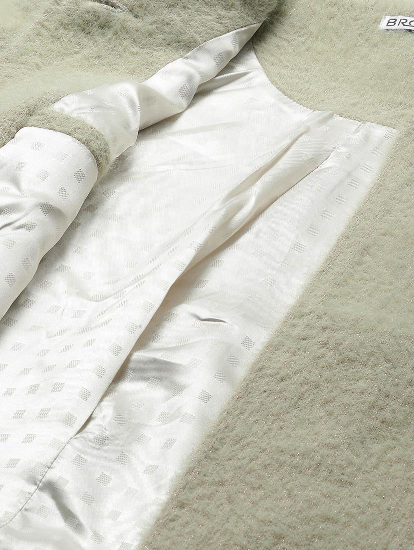 beige wool regular coat - 18602064 - Standard Image - 5