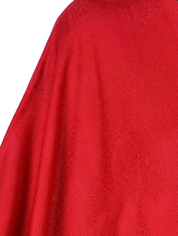 tassel detailed solid stole - 18602554 - Standard Image - 3