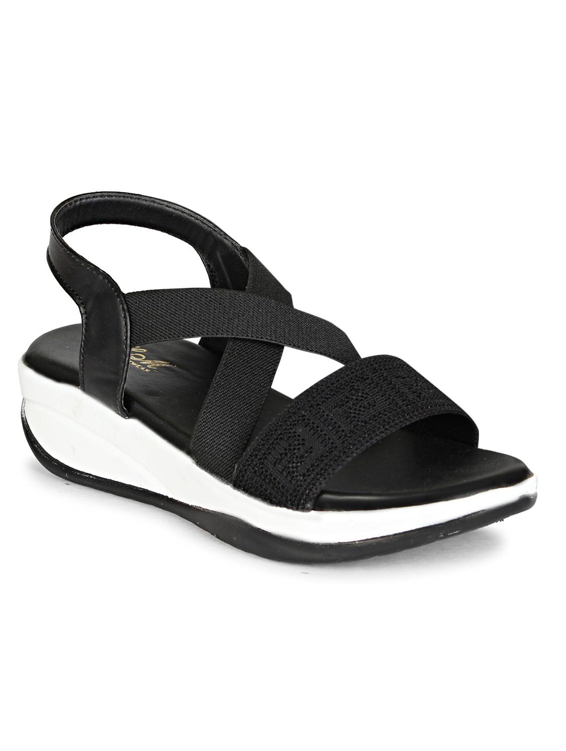 women solid back strap wedge - 18606213 -  Zoom Image - 0