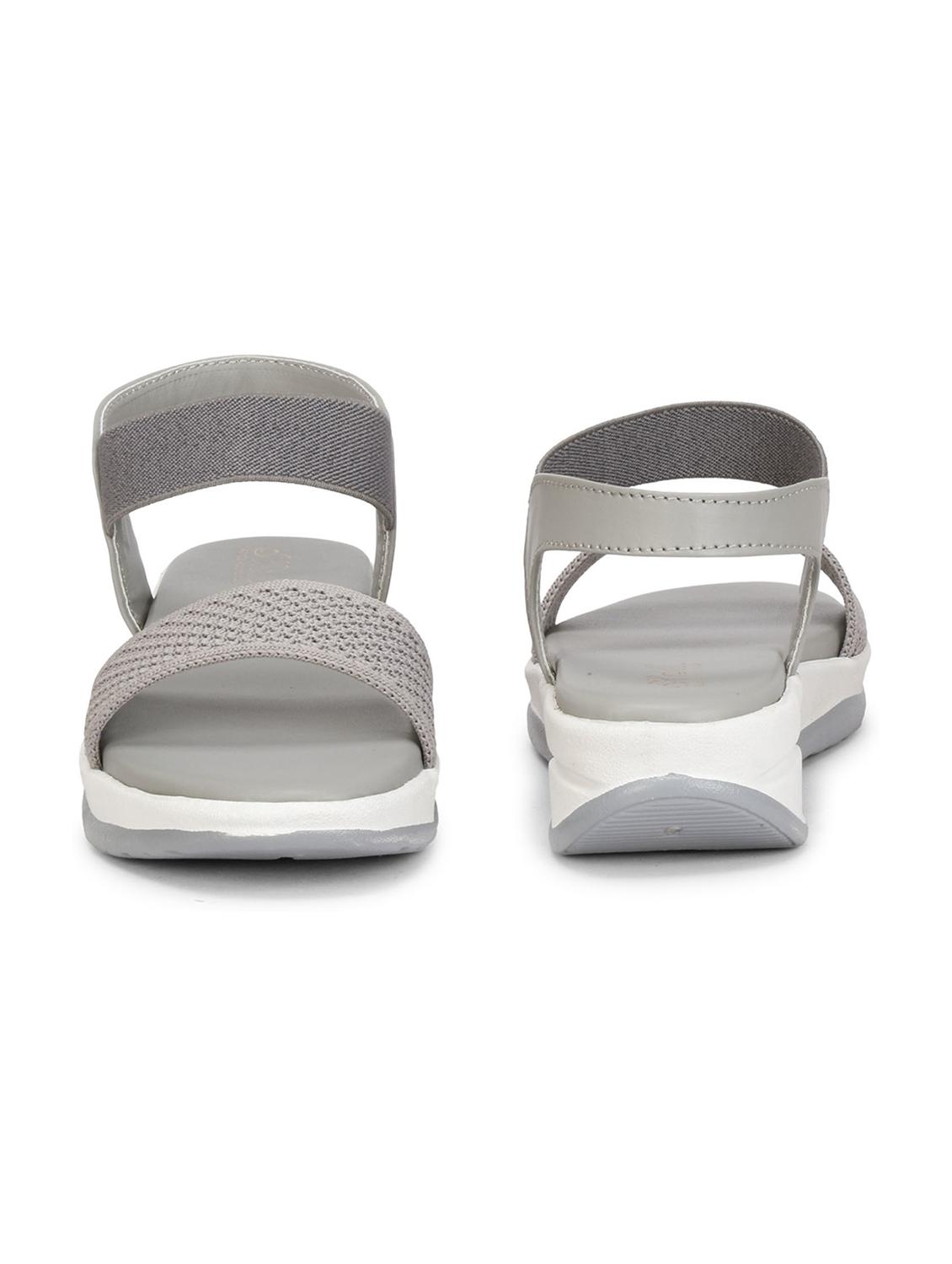 women solid back strap wedge - 18606216 - Standard Image - 3