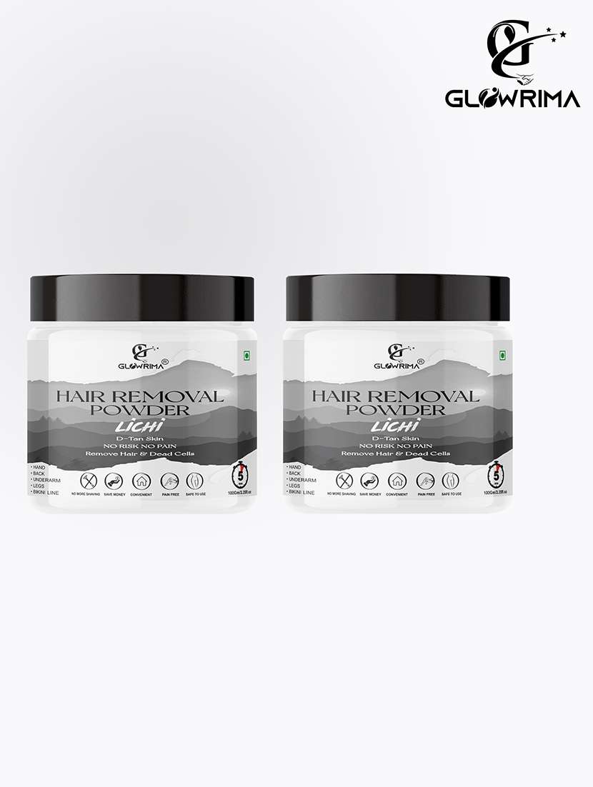 glowrima activated hair removal powder