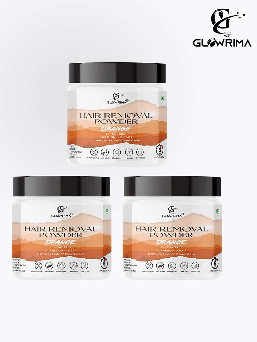 glowrima activated hair removal powder
