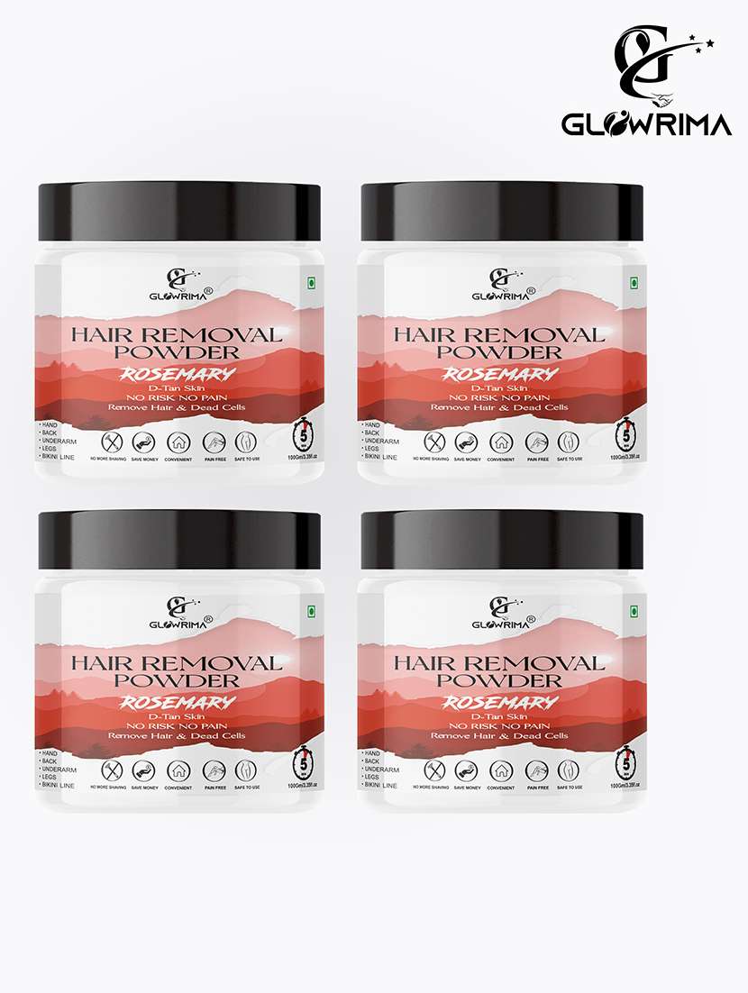 glowrima activated hair removal powder