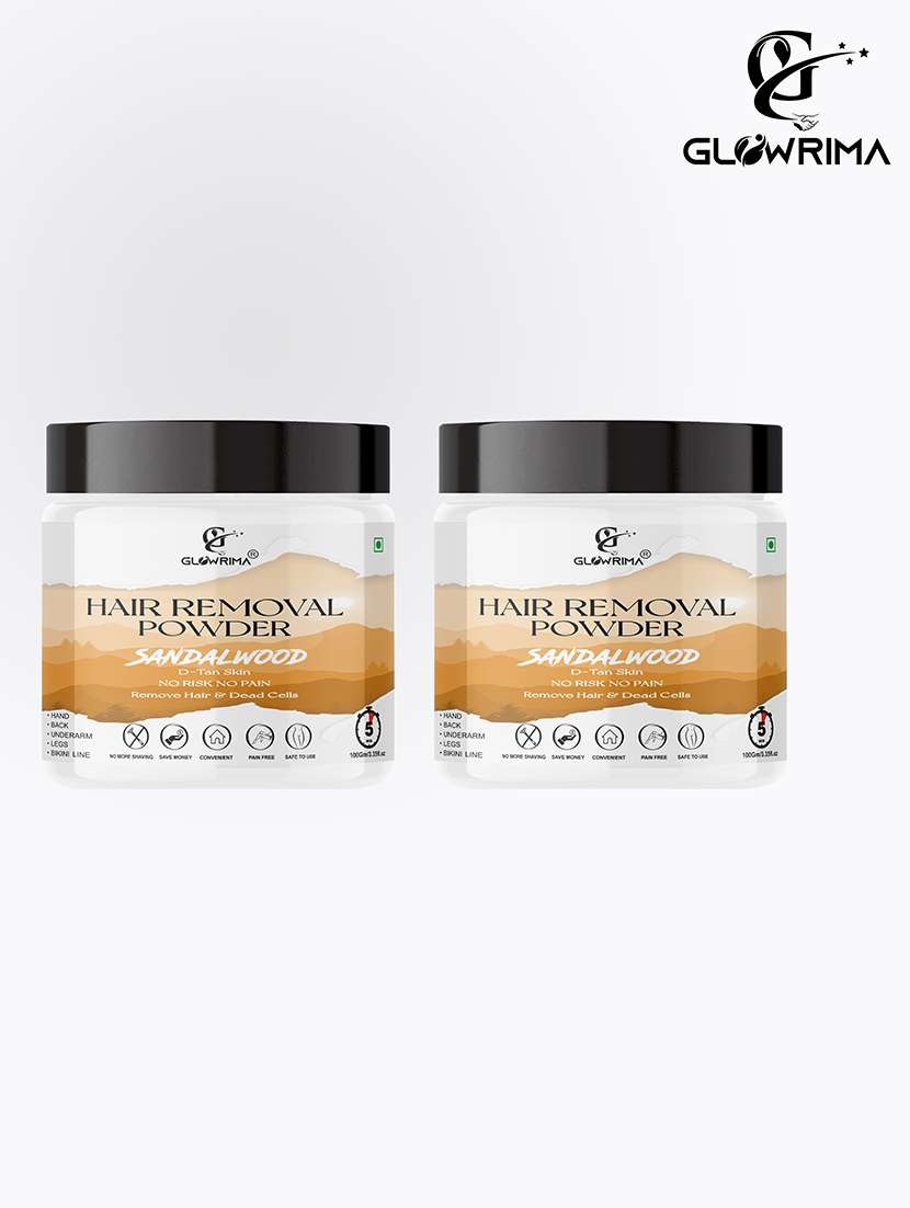 glowrima activated hair removal powder