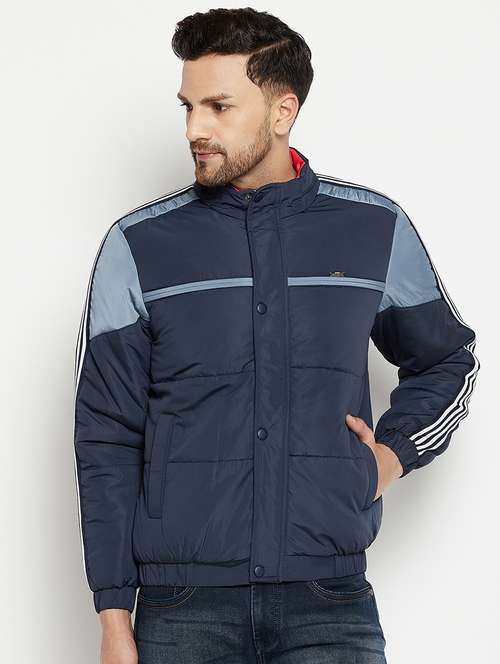 navy blue quilted jacket - 18614466 -  Standard Image - 0