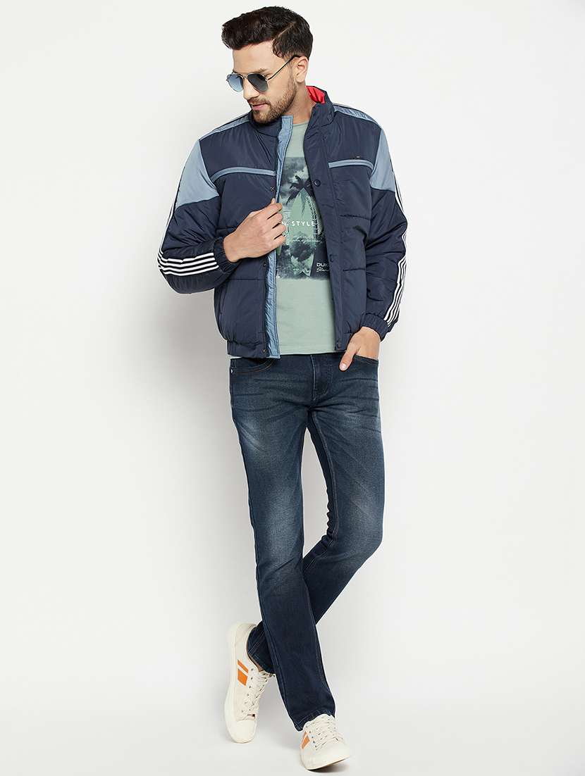 navy blue quilted jacket - 18614466 -  Standard Image - 3