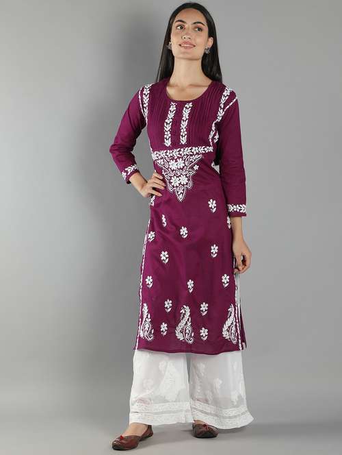 women's straight kurta - 18616424 -  Standard Image - 0