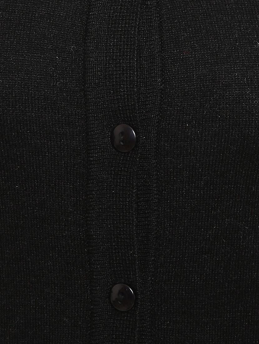 v-neck solid cardigan - 18616747 - Standard Image - 5