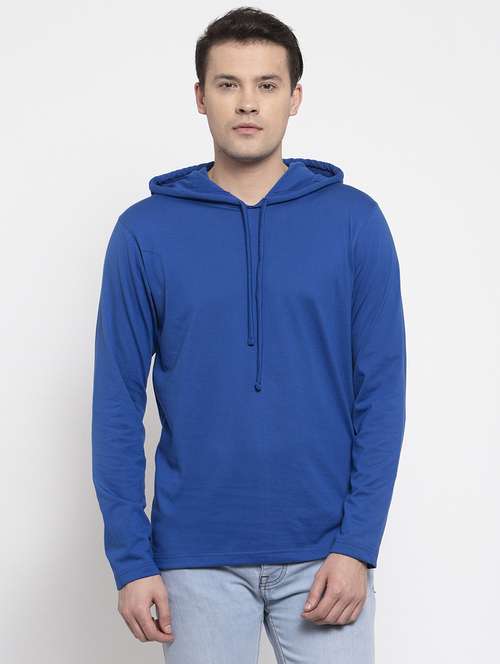 solid hooded t-shirt - 18618147 -  Standard Image - 0