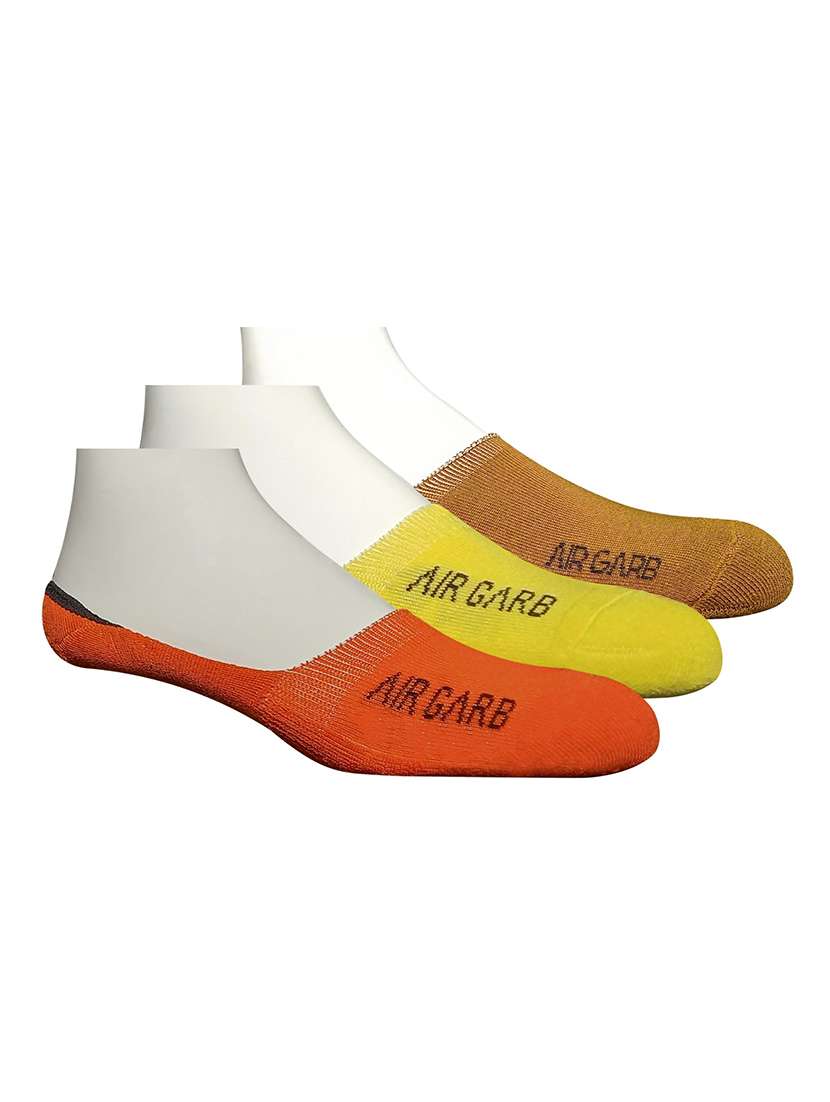 set of 3 no show socks 