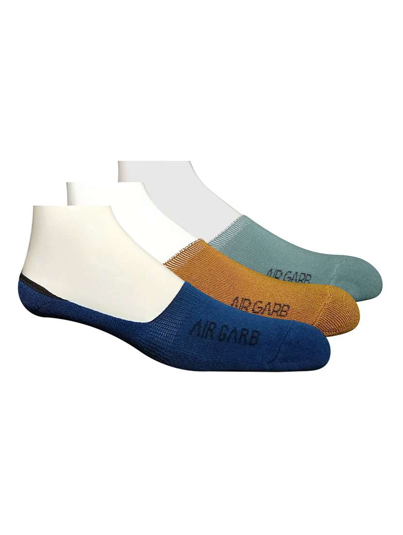 set of 3 no show socks 