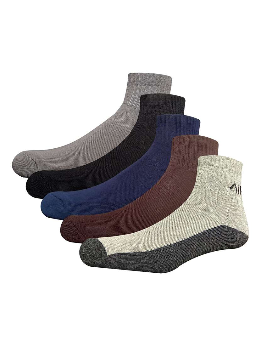 ThreePack Slinky Ribbed Trouser Socks