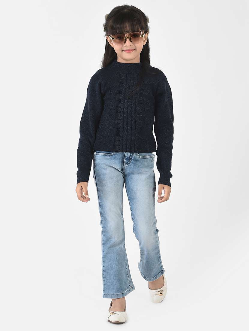 girls plain bootcut jean - 18620935 -  Standard Image - 3