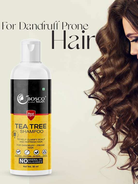 tea tree hair shampoo - 18623363 - Standard Image - 3