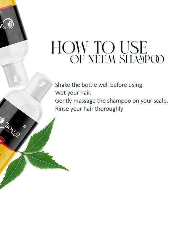 neem hair shampoo - 18623370 -  Standard Image - 3