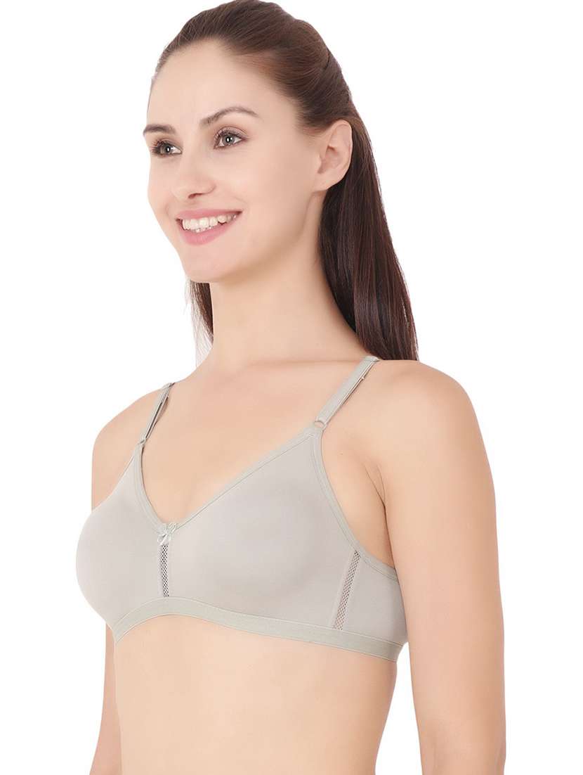 pack of 2 non padded regular bra  - 18623681 -  Standard Image - 3