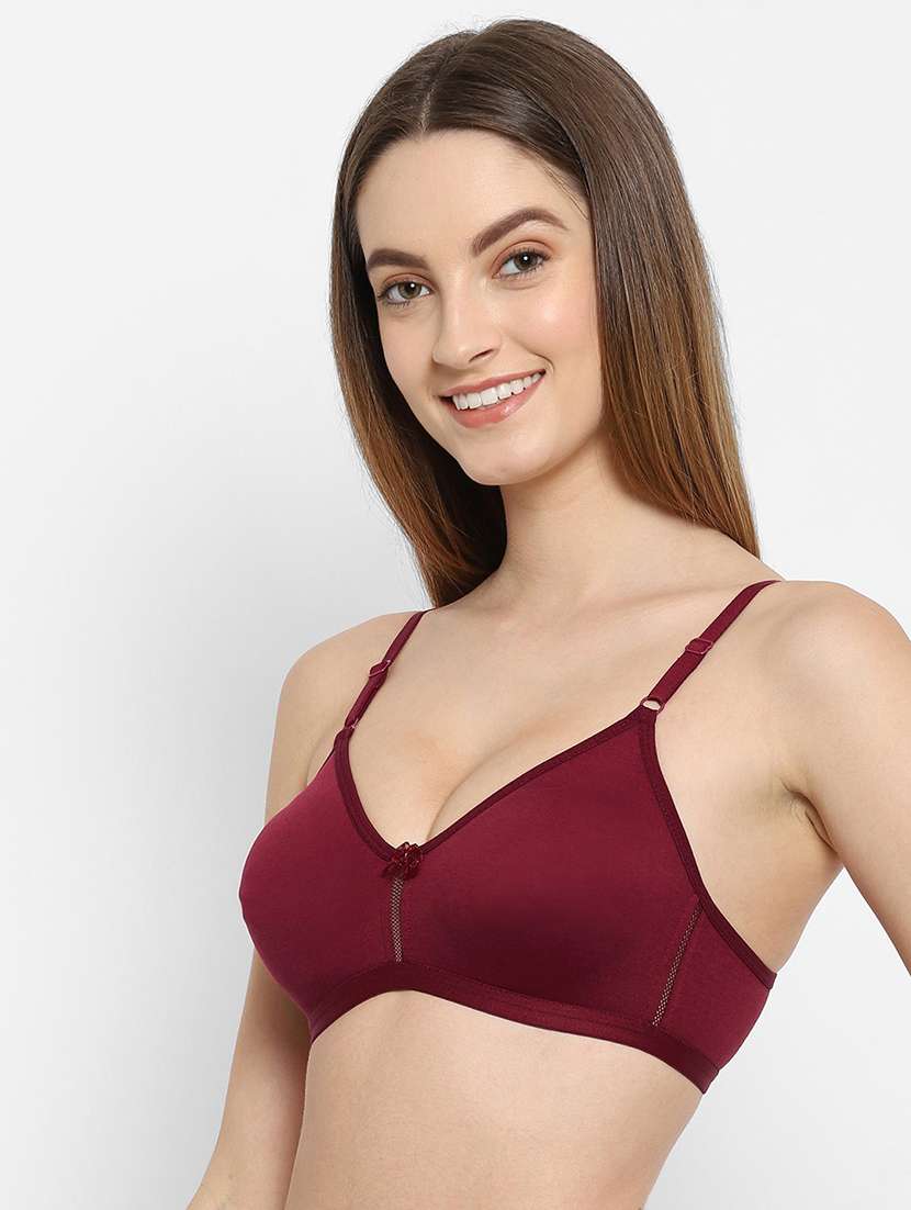 pack of 2 non padded regular bra  - 18623687 -  Standard Image - 3