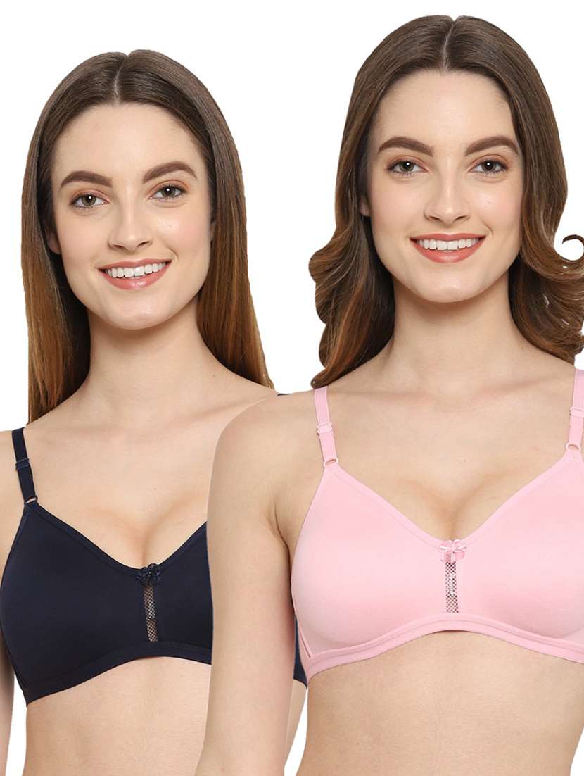 pack of 2 non padded regular bra 