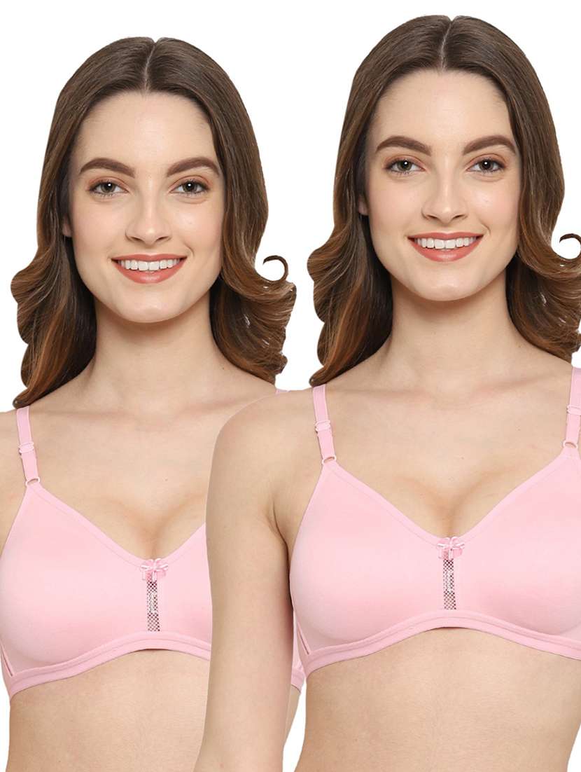 pack of 2 non padded regular bra 