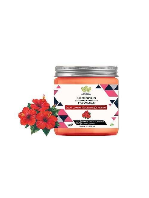 100% pura and naturals hibiscus powder