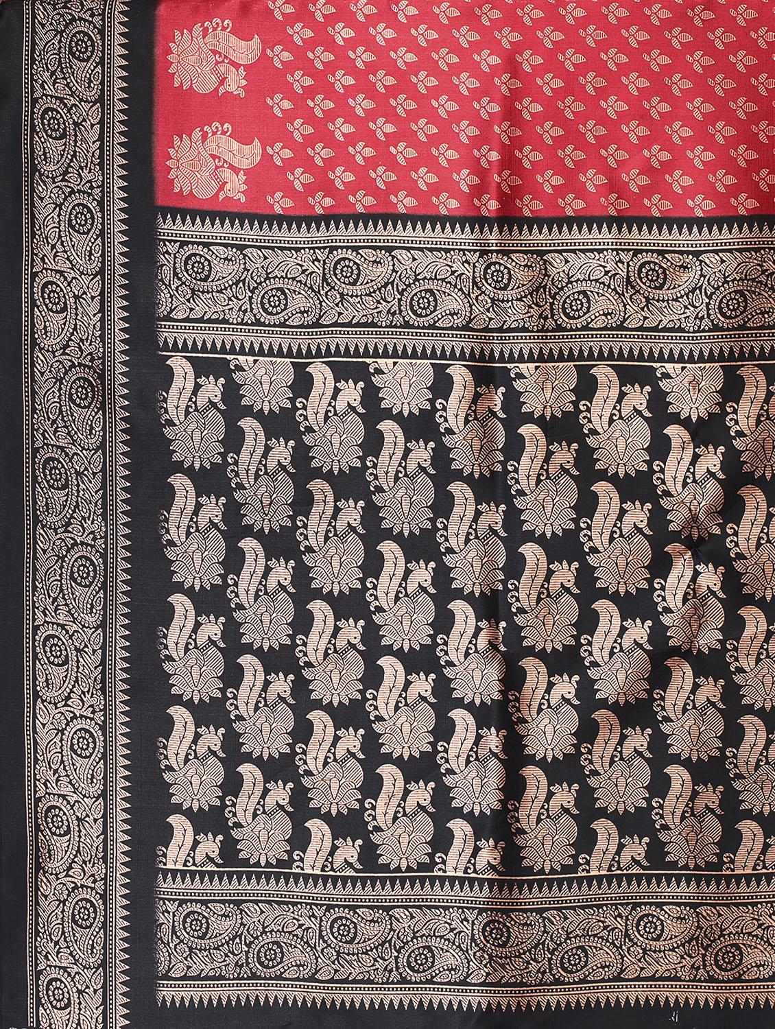 sky blue mysore silk saree with blouse - 18627129 - Standard Image - 3