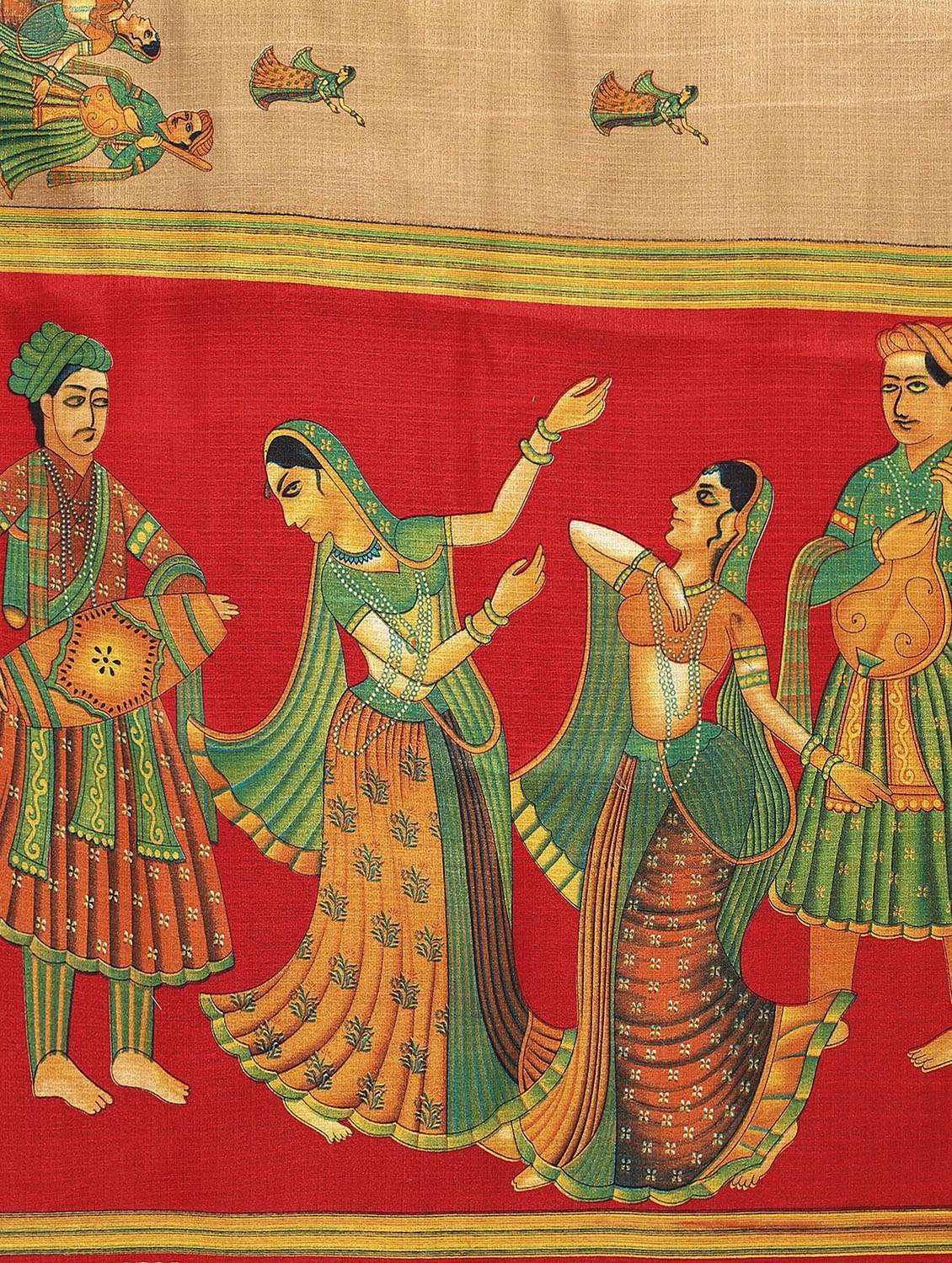 conversational mysore silk saree with blouse - 18627160 - Standard Image - 3