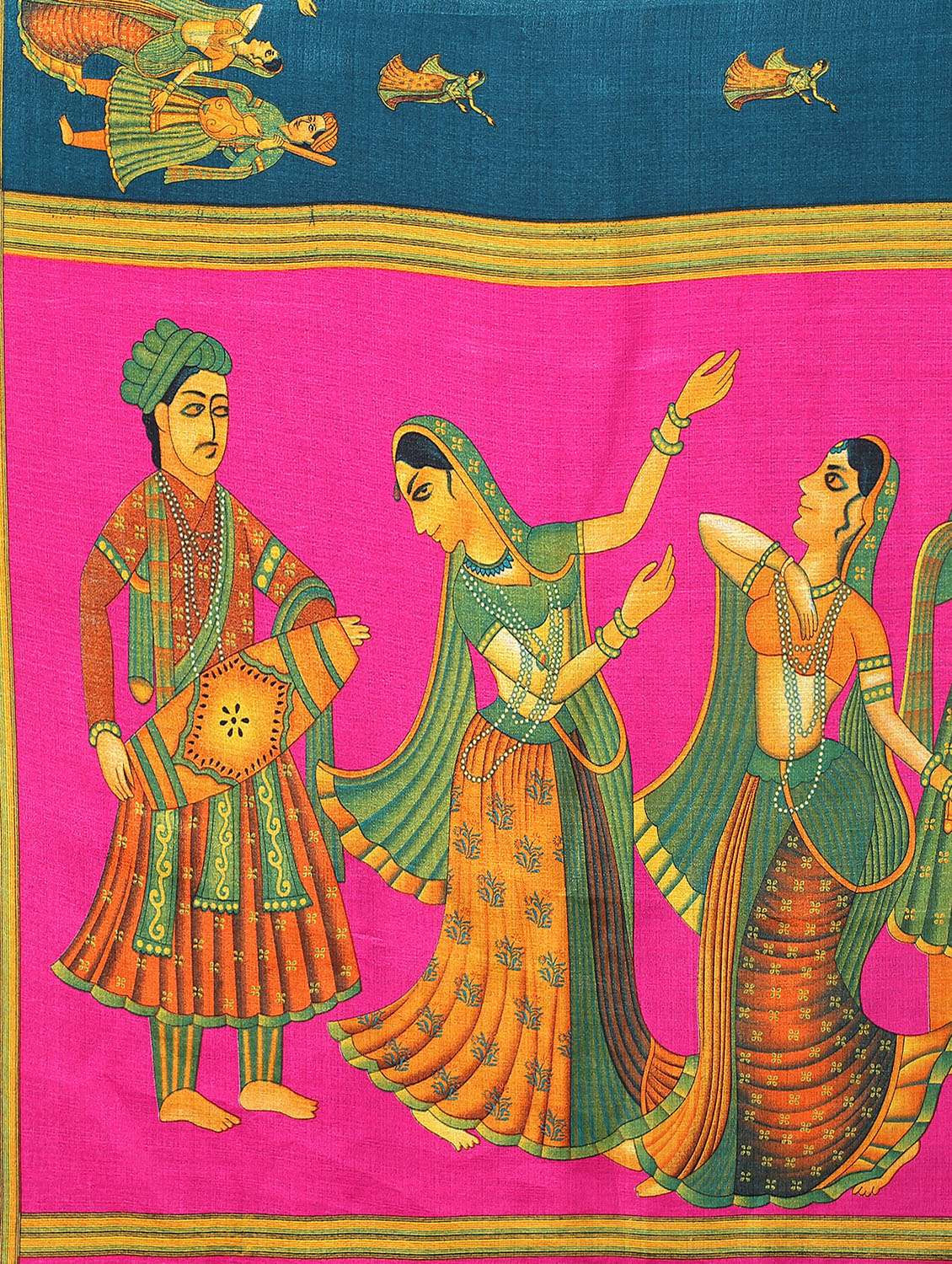 conversational mysore silk saree with blouse - 18627164 - Standard Image - 3