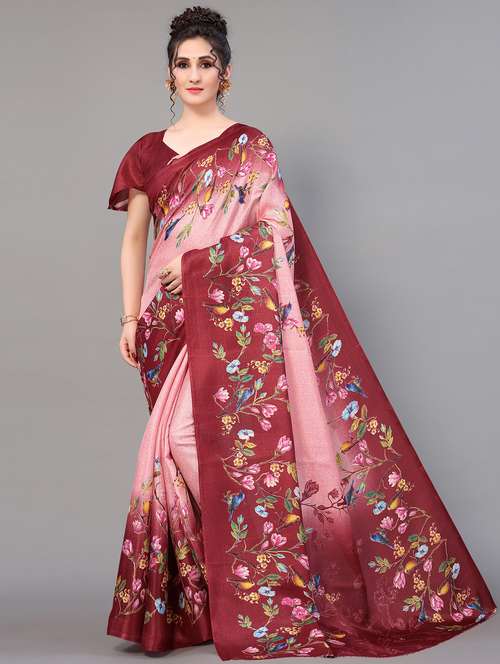 conversational mysore silk saree with blouse - 18627172 - Standard Image - 0